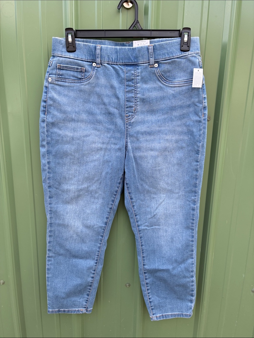 Women’s Capri Jeggings Pants Denim Size L
